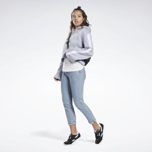 Reebok Classic Vector Kapuzenpullover Damen - HellBlau - DE 831-AGQ